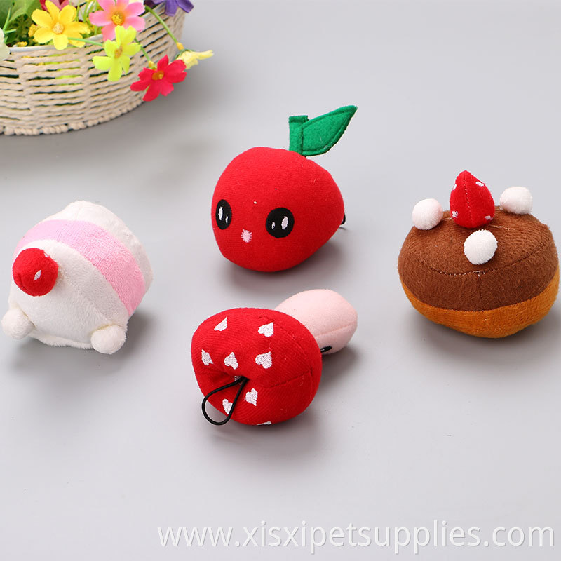 new four different style plush cute cat playing toy